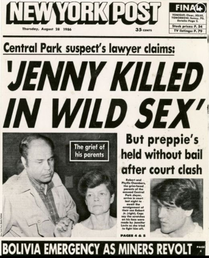 Jenny was a friend of mine The Killers, Jenny, 