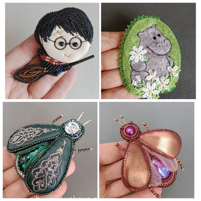 Гарри и Бегемотик сделаны на заказ, Жуки - просто так