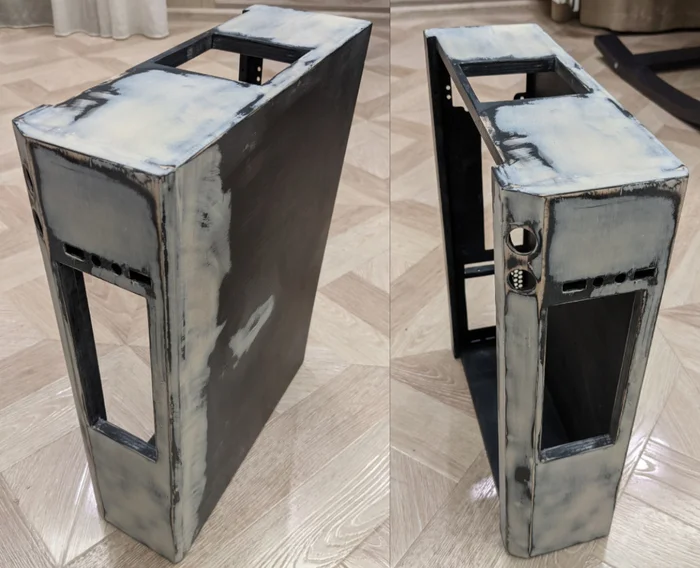 Slim ATX PC case - My, PC case, Modding, Longpost
