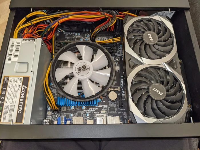 Slim ATX PC case - My, PC case, Modding, Longpost