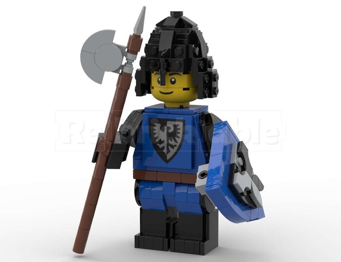   Lego MOC      (Upscaled Black Falcon Knight in 3:1) , , , , , LEGO, ,  ,  , , , YouTube, 