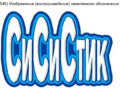 Это какие-то шоколадные палочки, поэтому «Стик». Но почему «СиСи» — не знаю, посмотрим, как оценит Роспатент в плане моральности/аморальности