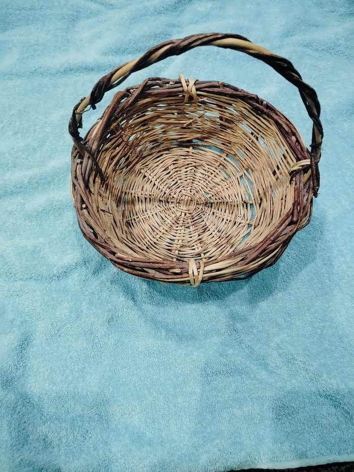 Ремесло. Первая корзинка