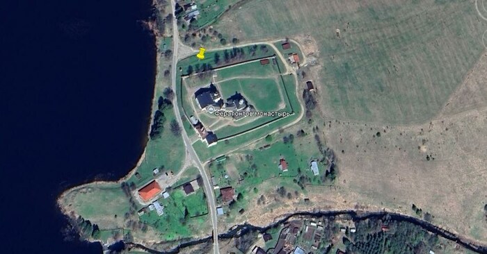 Ферапонтов монастырь, итал. ponte di ferro железный мост