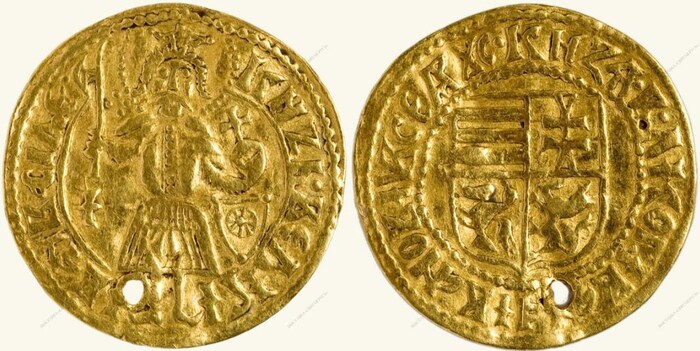 Венгерский дукат, завезённый на Русь при Иване III