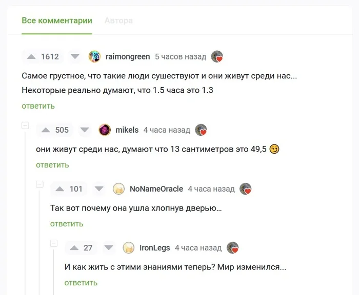 Popular misconceptions - Screenshot, Comments on Peekaboo