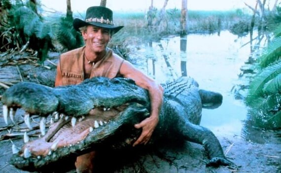 Crocodile Bert, star of Crocodile Dundee, dies in Australia - Crocodile Dundee, Australia, Crocodiles, Paul Hogan, Movies, Telegram (link)