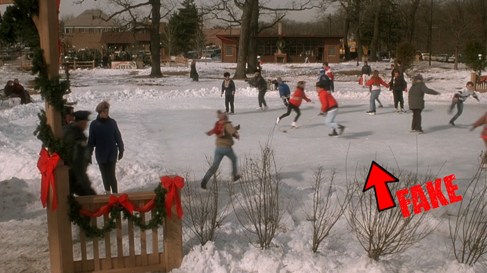 Искусственный каток из "Один Дома"