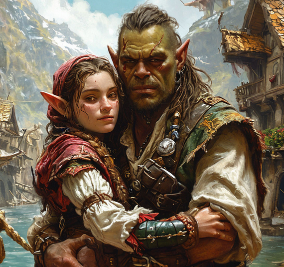 Ключник Михалыч - Большие сказки для маленьких Орчат. Спящая эльфийская красавица