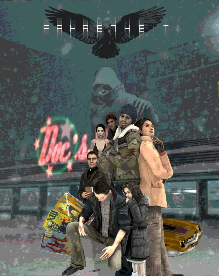 If there is snow and cold outside, then the time has come... - My, Fahrenheit, Quantic dream, Remake, Wish, Computer games, Gamers