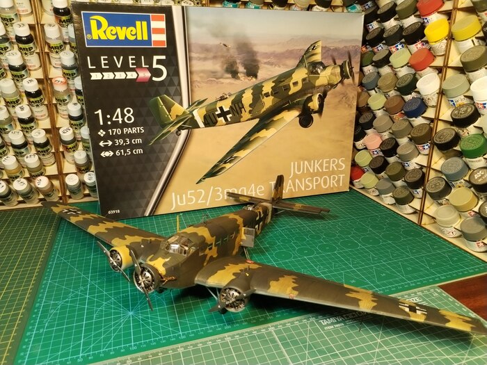 Ju52/3mg4e   1/48 Revell  ,  , , ,   , 