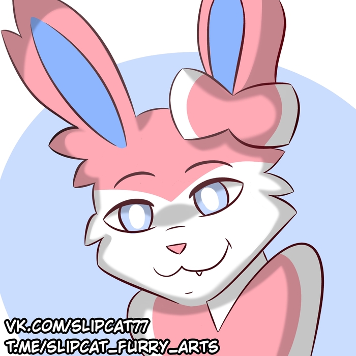 Sylveon Art , Furry Art, , , Telegram (),  ()