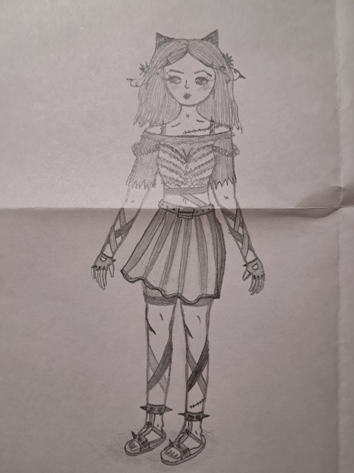 Рисунки Рисунок, Рисунок карандашом, Линер, Платье, Скетч, Скетчбук, Цветные карандаши, Набросок, Длиннопост