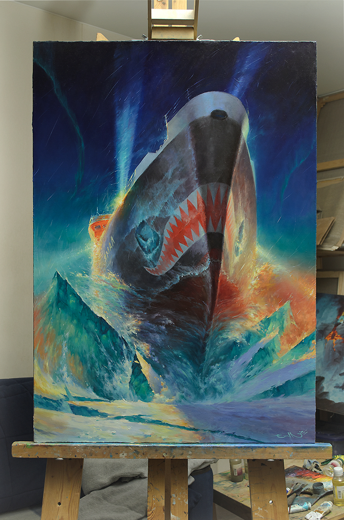 холст, масло; 70х100см; 2024 год