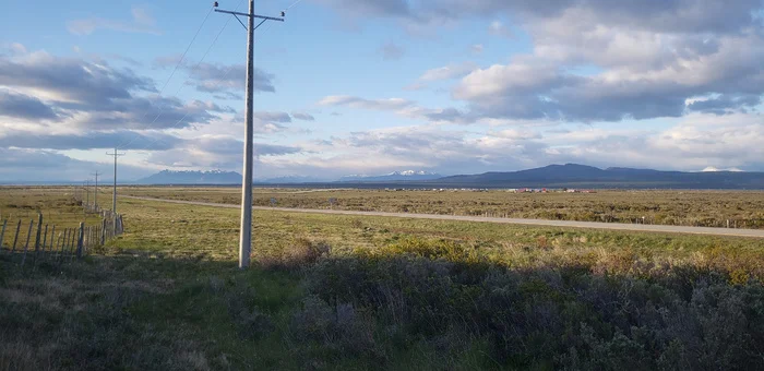 Torres del Paine is getting closer - My, Bike trip, Solo travel, A bike, South America, Travels, Bike ride, Andes, Chile, Cyclist, Cycling, Patagonia, Torres Del Paine, Camping, The mountains, Road, Longpost