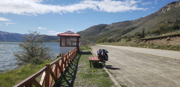 Torres del Paine is getting closer - My, Bike trip, Solo travel, A bike, South America, Travels, Bike ride, Andes, Chile, Cyclist, Cycling, Patagonia, Torres Del Paine, Camping, The mountains, Road, Longpost