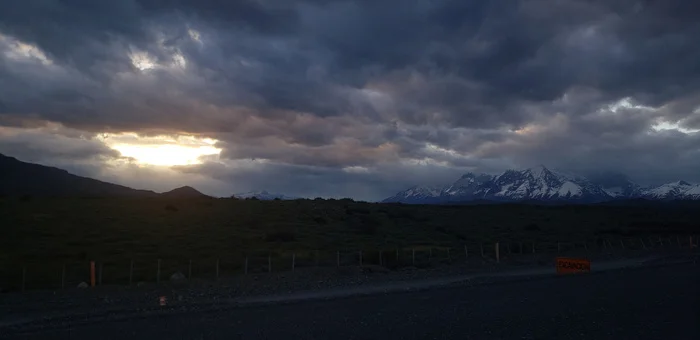 Torres del Paine is getting closer - My, Bike trip, Solo travel, A bike, South America, Travels, Bike ride, Andes, Chile, Cyclist, Cycling, Patagonia, Torres Del Paine, Camping, The mountains, Road, Longpost