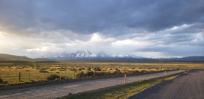 Torres del Paine is getting closer - My, Bike trip, Solo travel, A bike, South America, Travels, Bike ride, Andes, Chile, Cyclist, Cycling, Patagonia, Torres Del Paine, Camping, The mountains, Road, Longpost