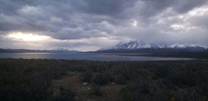 Torres del Paine is getting closer - My, Bike trip, Solo travel, A bike, South America, Travels, Bike ride, Andes, Chile, Cyclist, Cycling, Patagonia, Torres Del Paine, Camping, The mountains, Road, Longpost