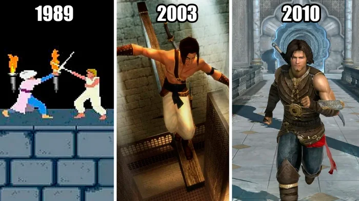 How Prince of Persia Changed from Part to Part: The Evolution of the Iconic Game Series - Game world news, Game Reviews, Prince of Persia, Playstation, Yandex Zen (link), Longpost