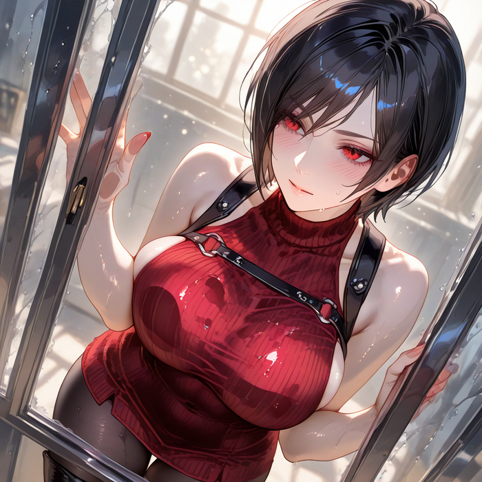    (    ) Resident Evil, Ada Wong, Anime Art,  