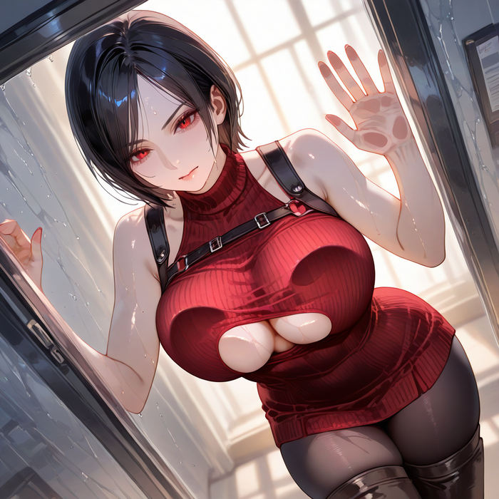    (    ) Resident Evil, Ada Wong, Anime Art,  