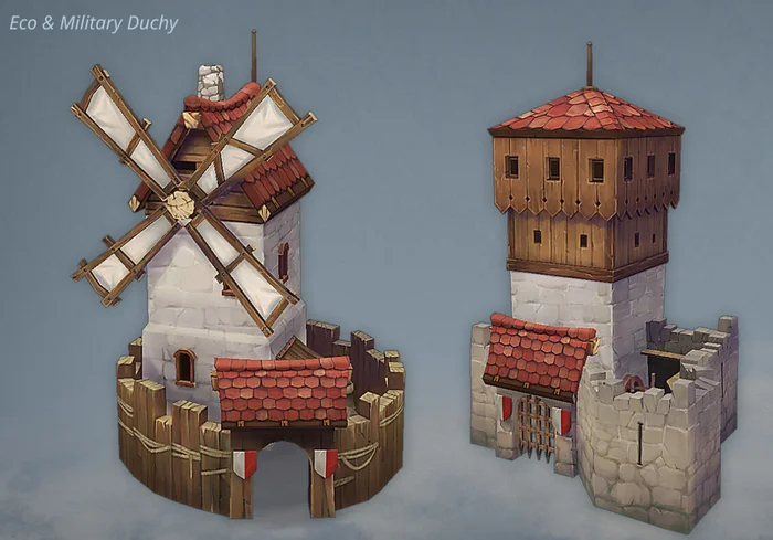 I want to tell you about Hand-Paint textures used in games - My, 3D modeling, Computer graphics, 3D, Blender, Longpost