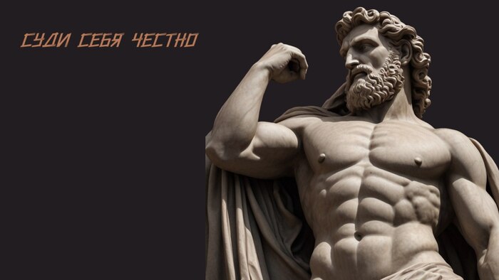 Суди себя честно