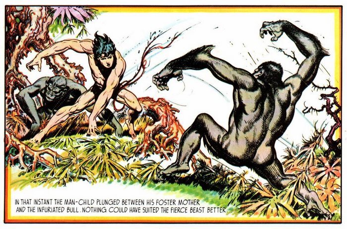 Если вдруг объявятся знатоки английского и отметят, что быков на картинке нет, прикол: Bull означает не только быка, но и любого взрослого самца крупной скотины. Правда, всё-таки обычно не приматов.