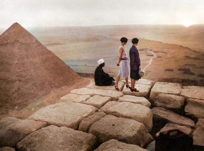 Необычные и интересные снимки из разных стран мира, сделанные в XX веке. 20 раскрашенных фотографий. Часть II Историческое фото, Старое фото, Фотография, Колоризация, 20 век, Мир, Длиннопост