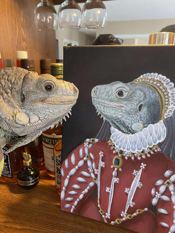 Да здравствует королева ящериц!