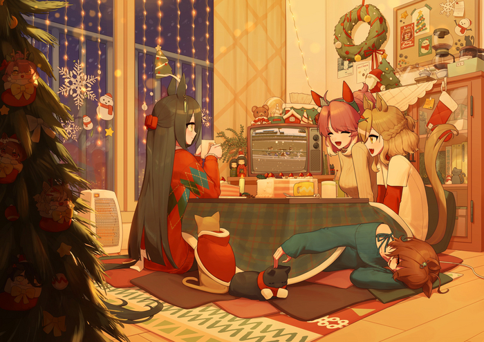 Manhattan Cafe, Agnes Tachyon, Dantsu Flame & Jungle Pocket