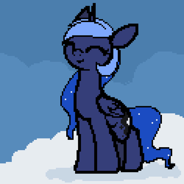 Happy Woona My Little Pony, Princess Luna, 