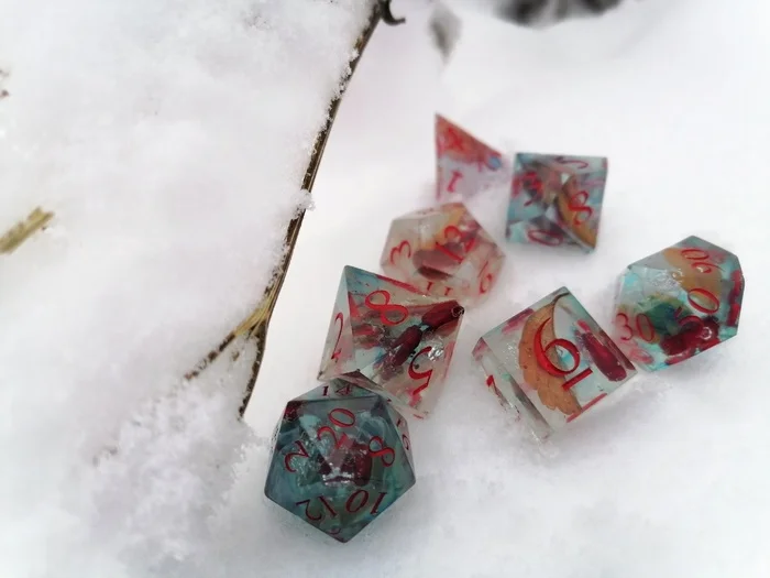 Cubes my cubes - Dungeons & dragons, Creation, Dice, Dnd 5, Epoxy resin, Longpost