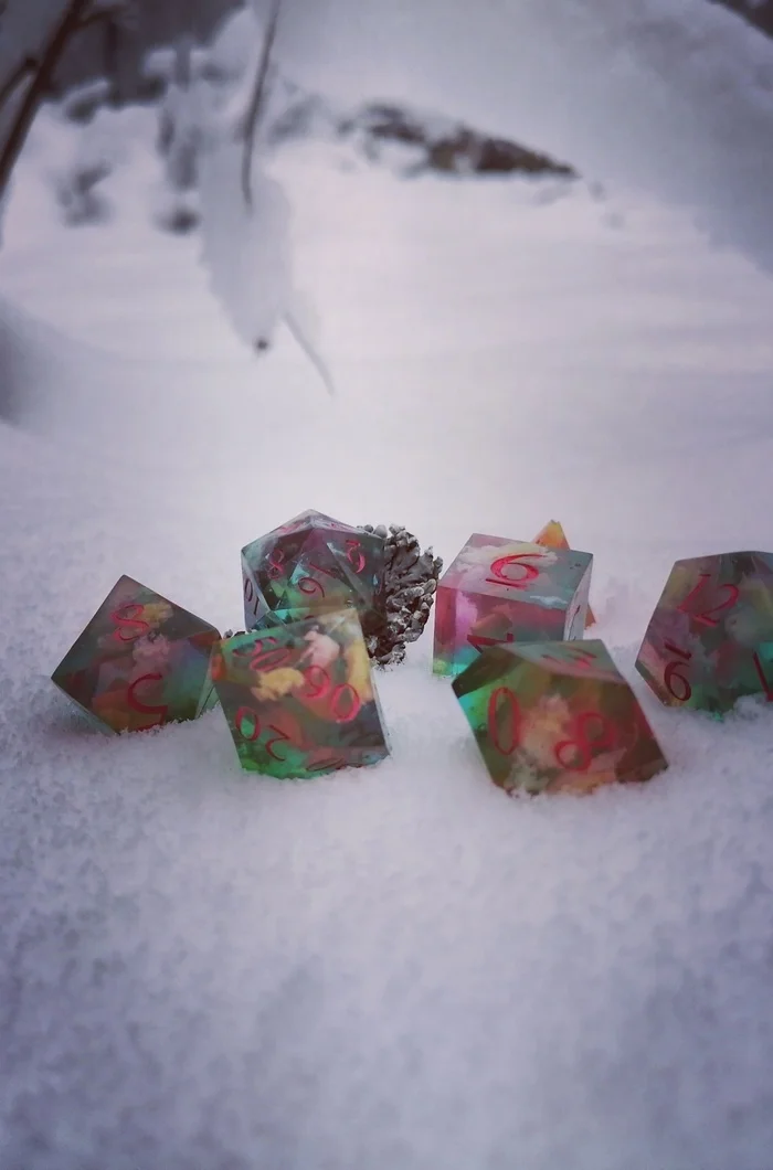 Cubes my cubes - Dungeons & dragons, Creation, Dice, Dnd 5, Epoxy resin, Longpost