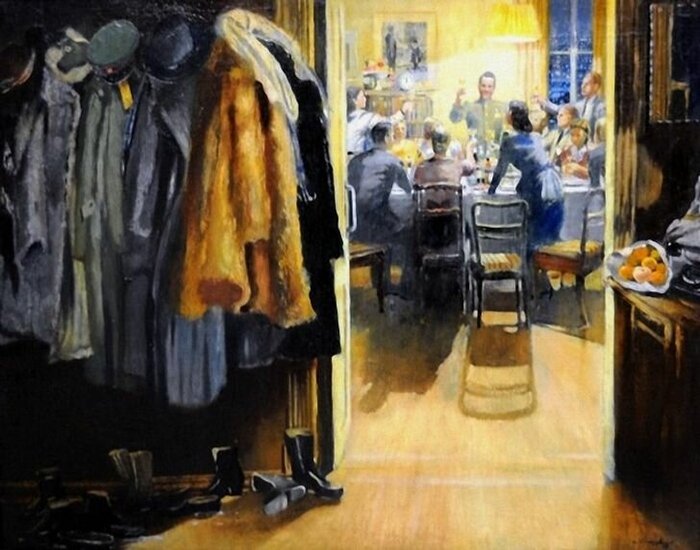Юрий Пименов. Новый год. 1949