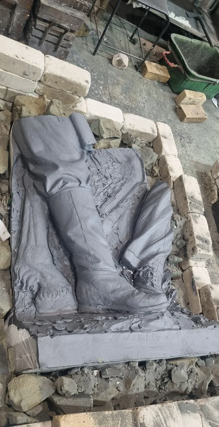 The outgoing year 2024 - My, Bronze, Casting, Longpost, The photo