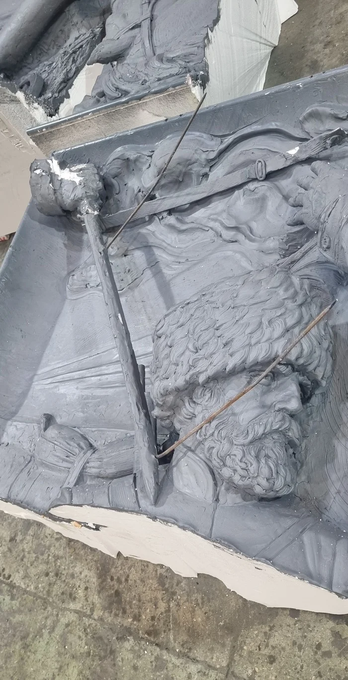 The outgoing year 2024 - My, Bronze, Casting, Longpost, The photo