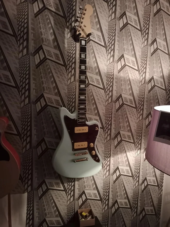 DIY Guitar Kit - My, With your own hands, Guitar, Video, Youtube, Mat, Longpost