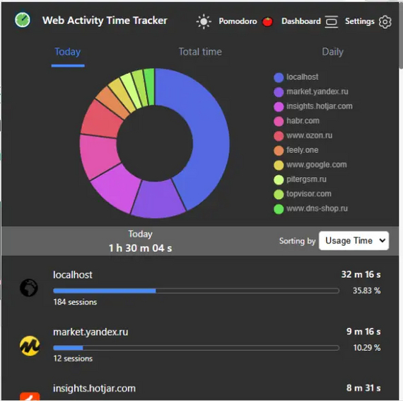 Главное окно, куда же без темной темы