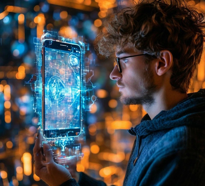 Смартфон с голографическим дисплеем