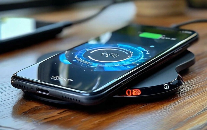 Беспроводной способ зарядки смартфона