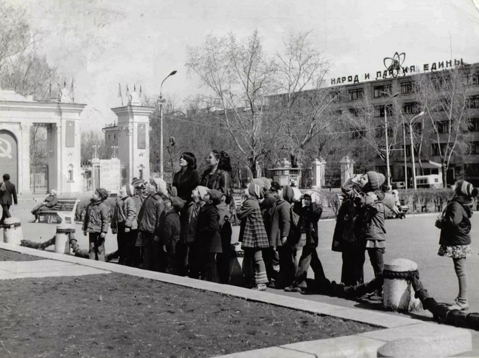 Хабаровск. Комсомольская площадь. 1977 год