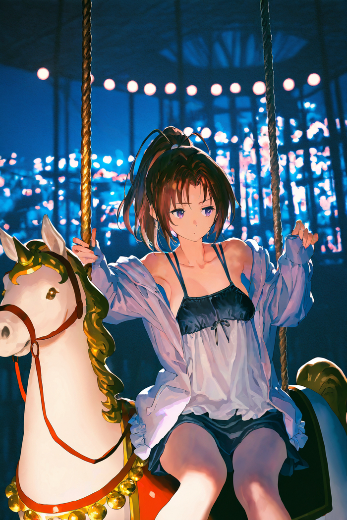  , Anime Art, Hibike! Euphonium, Natsuki Nakagawa,  