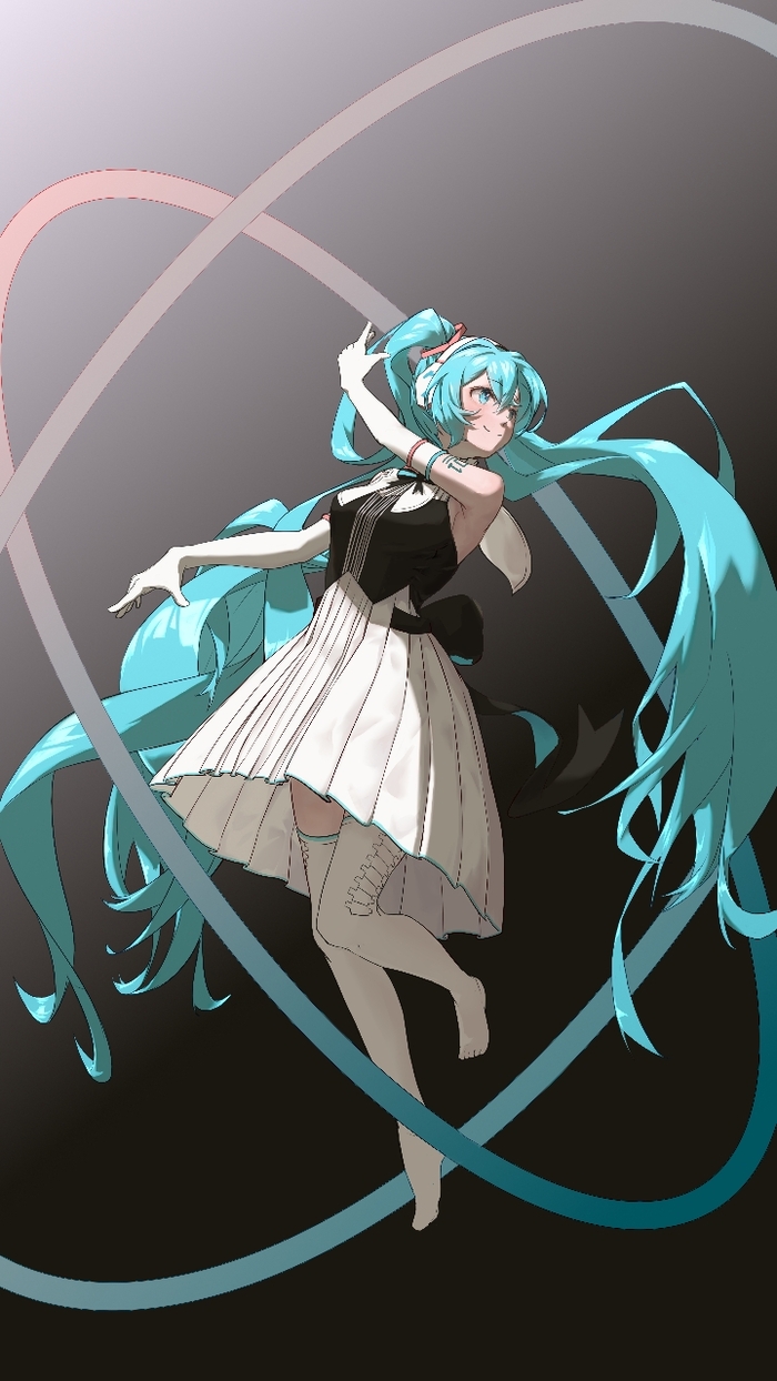 Miku Hatsune Miku, Vocaloid, Anime Art, Vocaloid Art