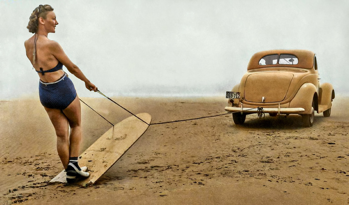 Подборка интересных и необычных фотографий из США. 20 раскрашенных фотографий ХХ века. Часть XIV Старое фото, Историческое фото, Фотография, США, 20 век, Колоризация, Длиннопост