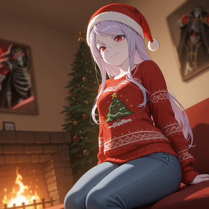   , , Anime Art, Overlord, Shalltear Bloodfallen,  