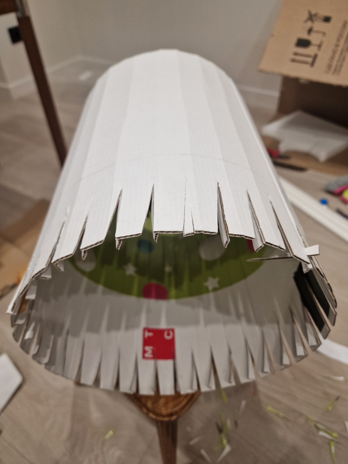 Упаковка от подарков для головы