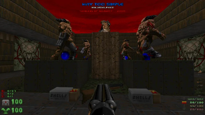Doom. Part 4. Technical limitations as a stimulus for creative potential on the example of 12 wads - My, Gzdoom, Youtube, Doom, Video, Longpost