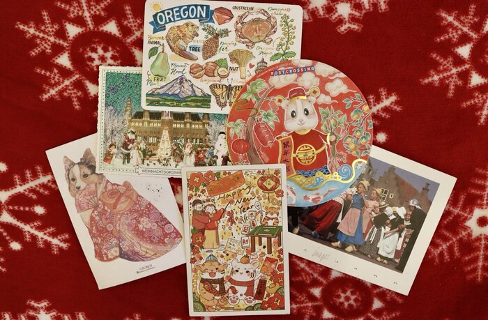 ()    , , Postcrossing, , , , , , ,  ,  , , 